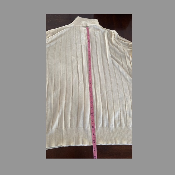 CANALI Men's Long Sleeve Polo Shirt.  Made in Italy. Size: 54 EU  /  44 US - Picture 10 of 16